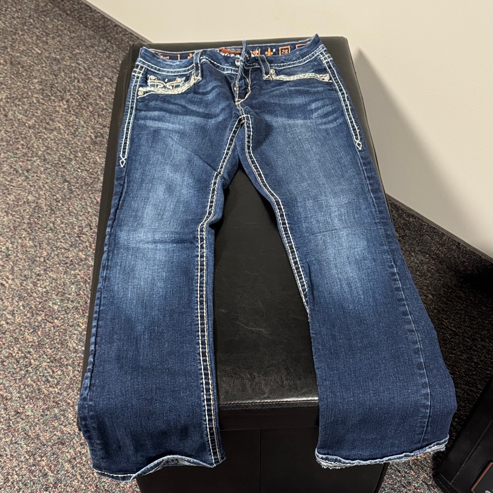 Rock Revival Dark Blue Boot Cut Jeans